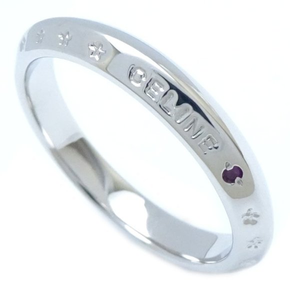 CELINE Jewelry - Celine CELINE ring 1P ruby Pt950 platinum 199165
